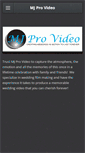 Mobile Screenshot of mjprovideo.com